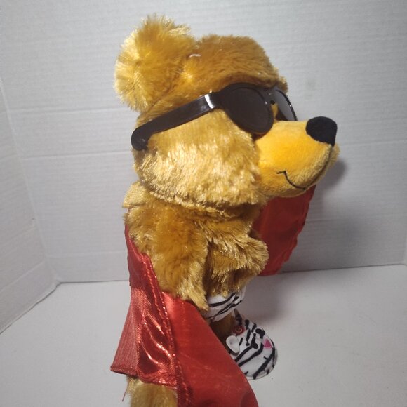 Gemmy Animated Flirty Valentine Singing Dance & Flashing Lover Bear Decor NWT - Picture 10 of 13